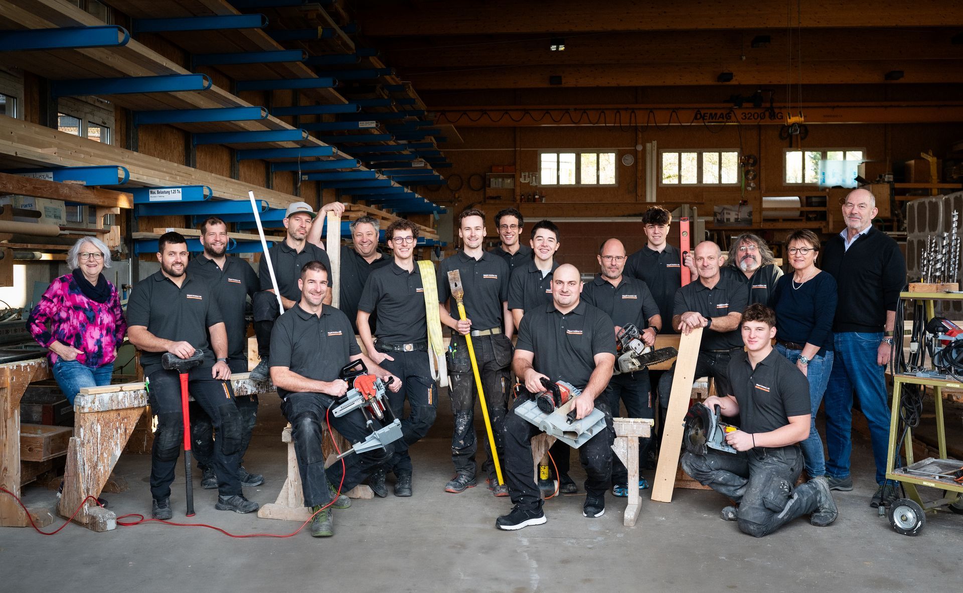 Originalaufnahme des Teams der bestehenden Website